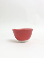 煎茶碗 ローズレッド