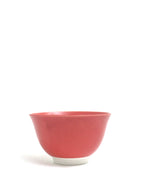 煎茶碗 ローズレッド