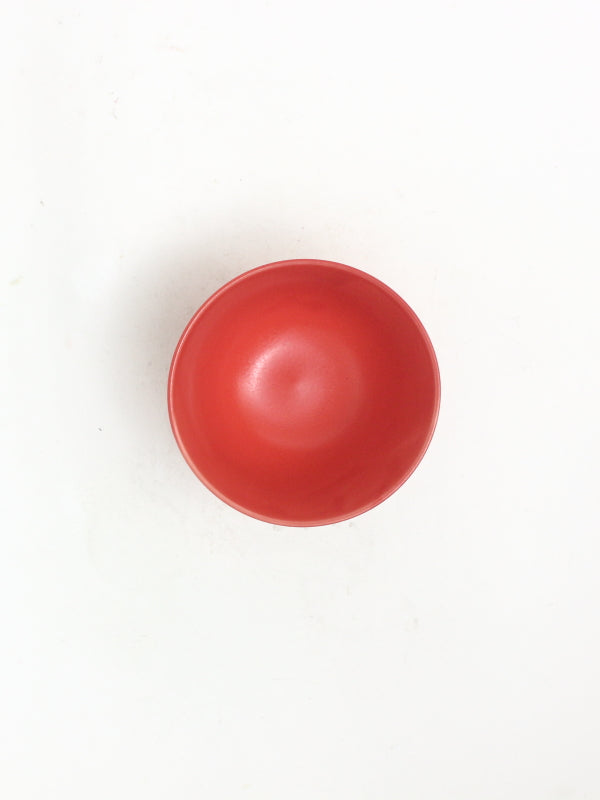 煎茶碗 ローズレッド