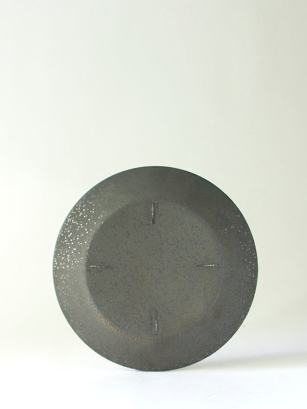 Assiette Noir 6