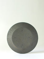 Assiette Noir 7