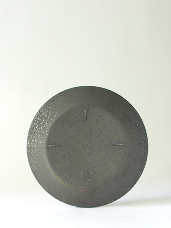 Assiette Noir 7