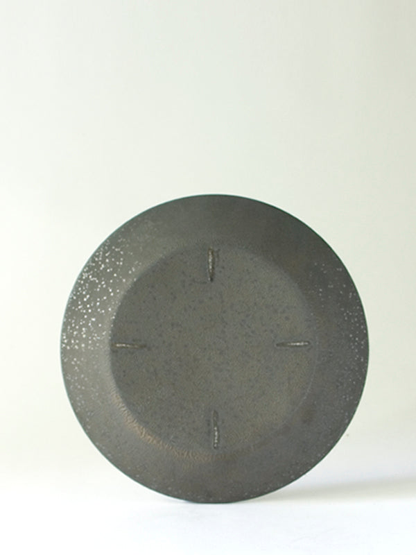 Assiette Noir 8