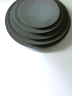 Assiette Noir 7
