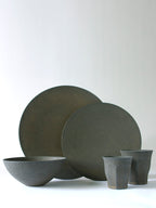 Assiette Noir 8