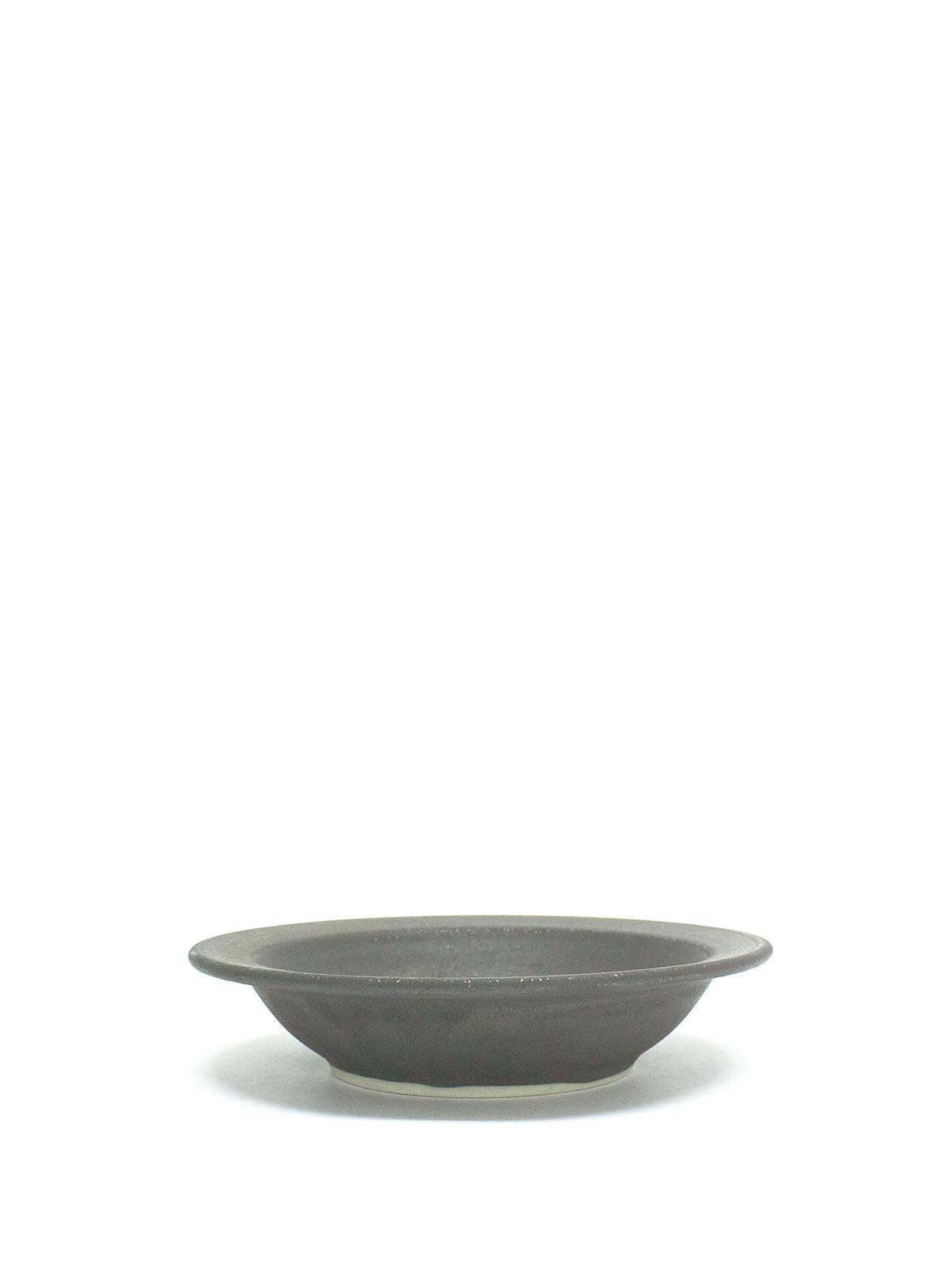 ベリー皿 黒陶金