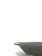 ベリー皿 黒陶金