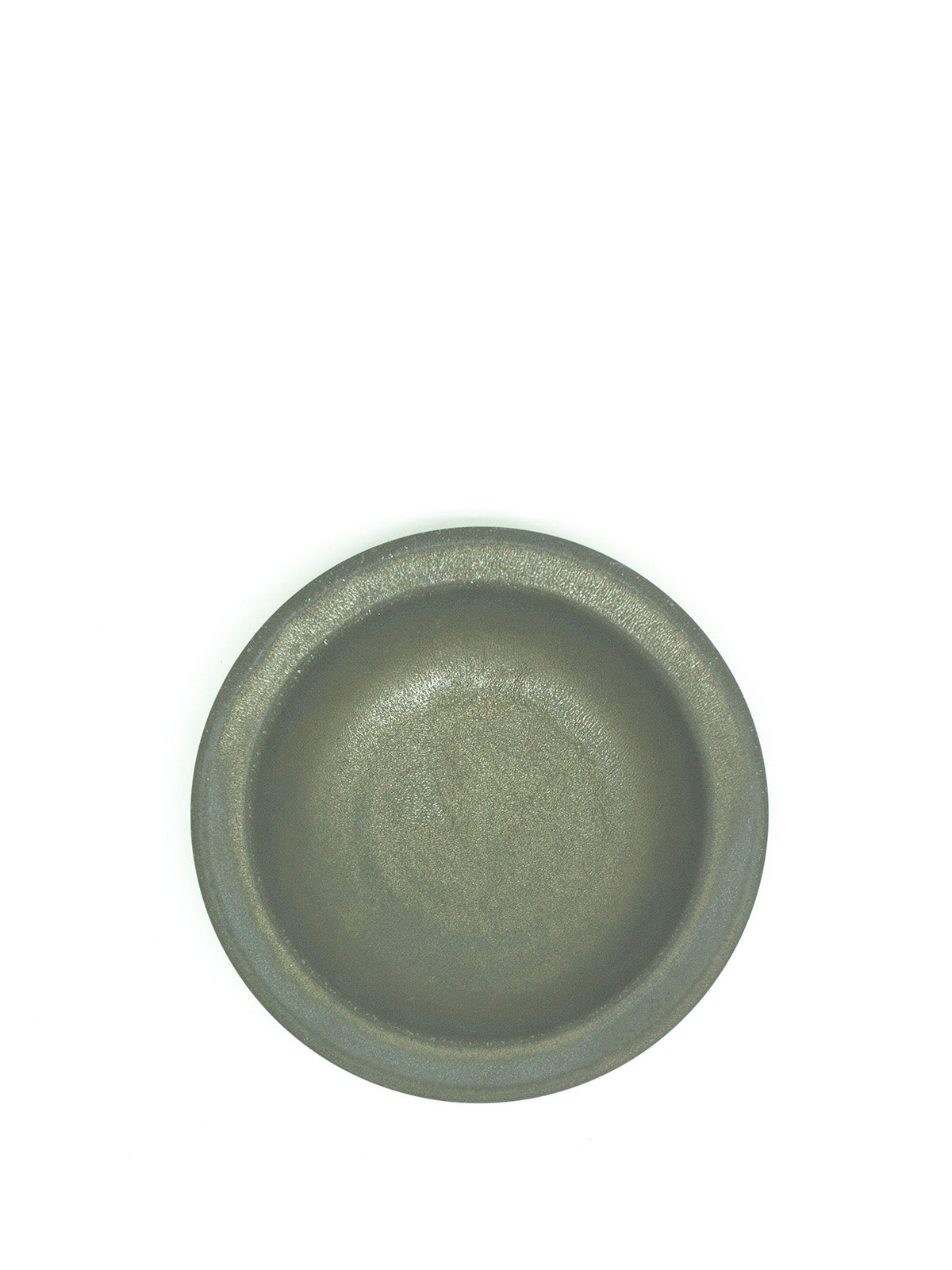 ベリー皿 黒陶金