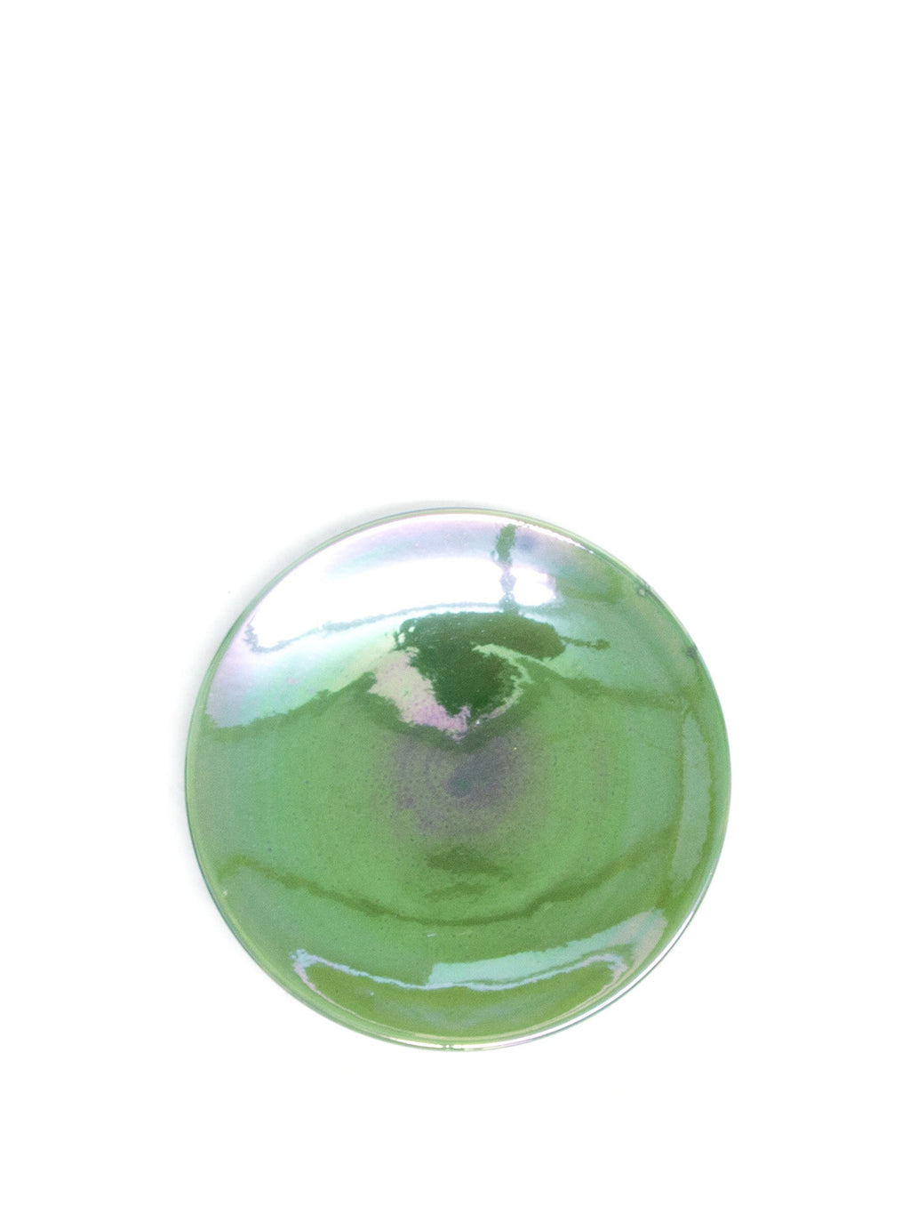 Bon Appetit 7 Plates, Grass Green Porcelain