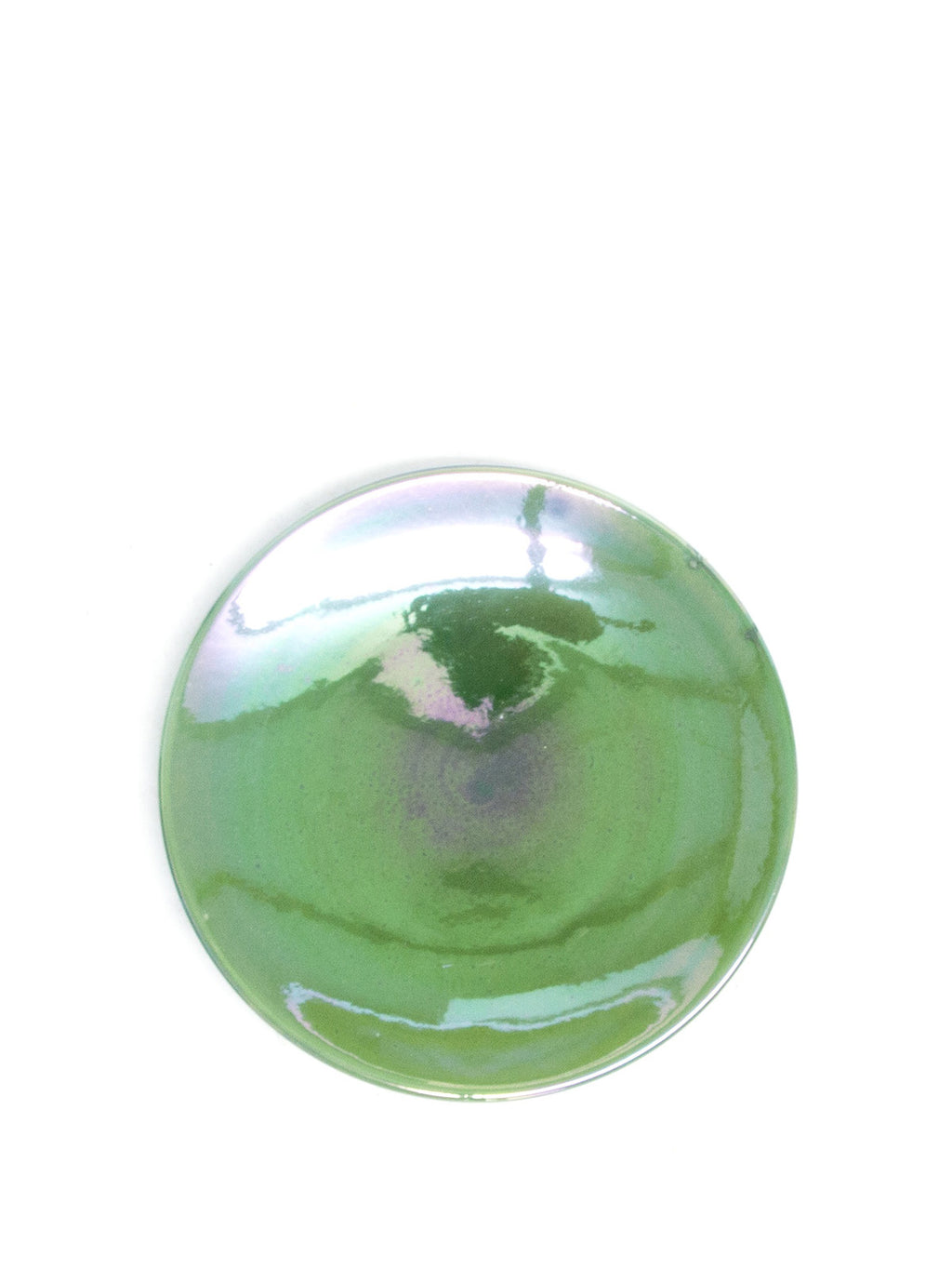 Bon Appetit 8-Plate Grass Green Porcelain