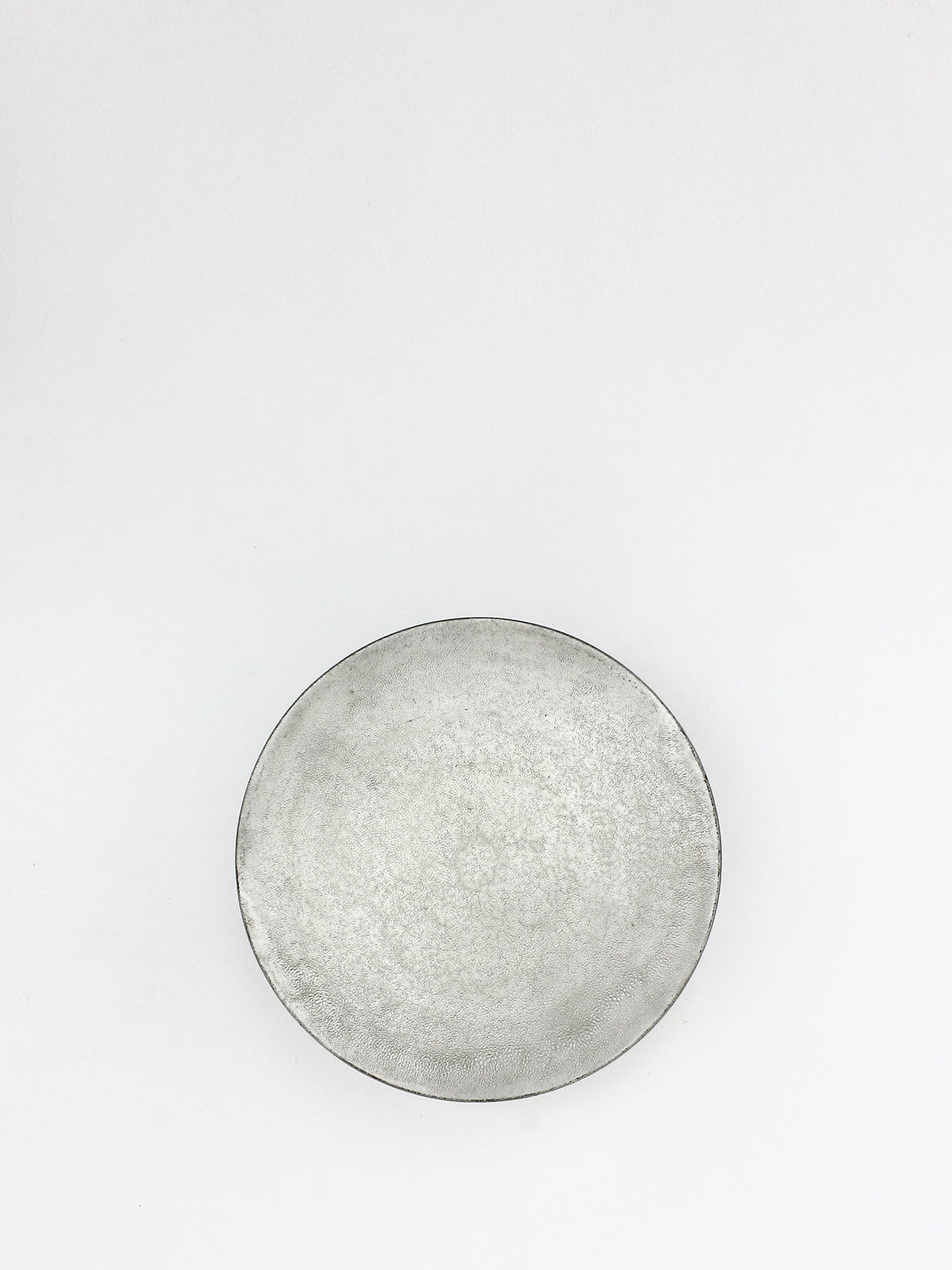 Assiette Argent Noir 5