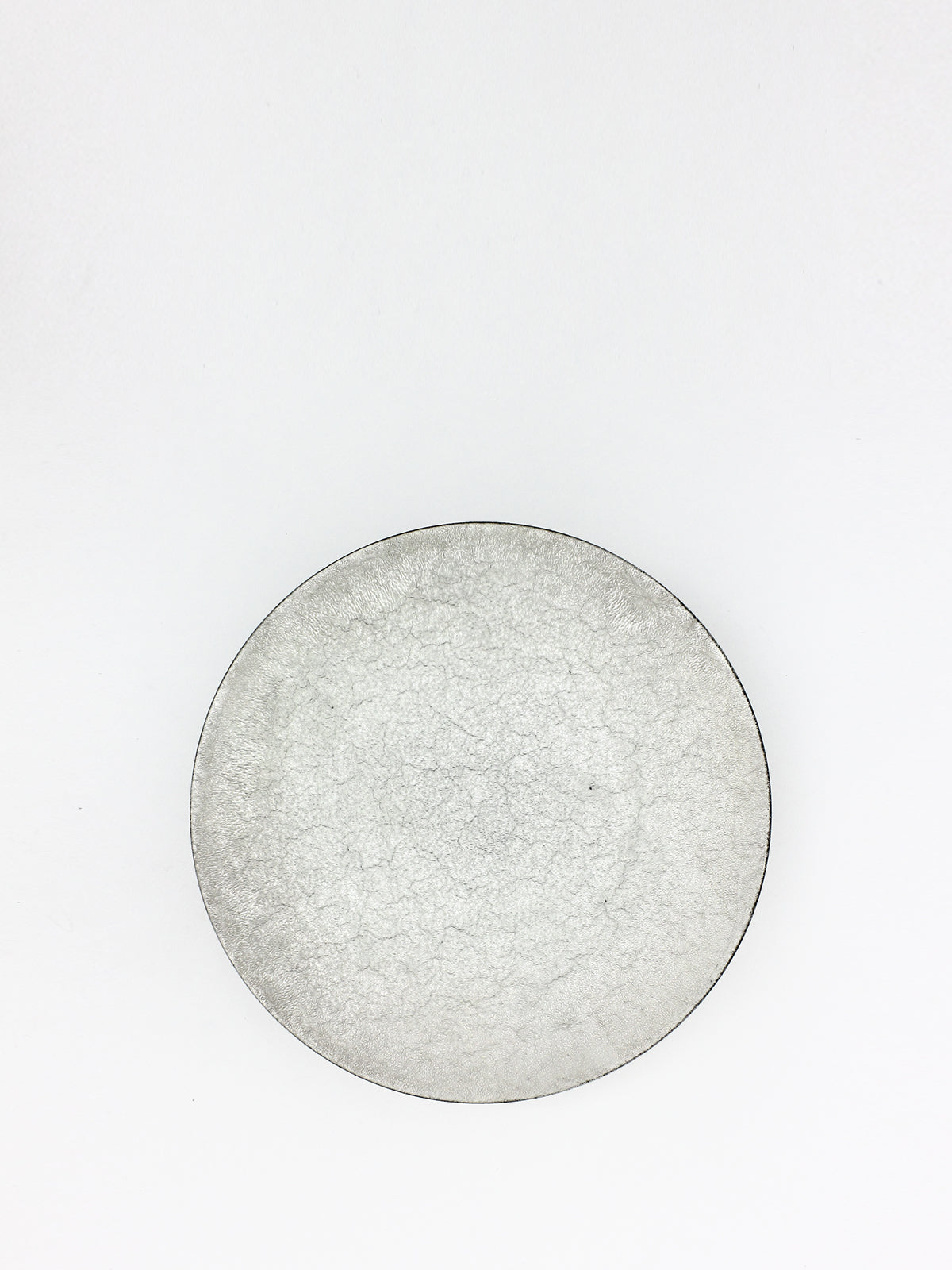 Assiette Argent Noir 7