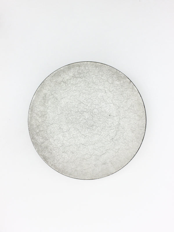 Assiette Argent Noir 7