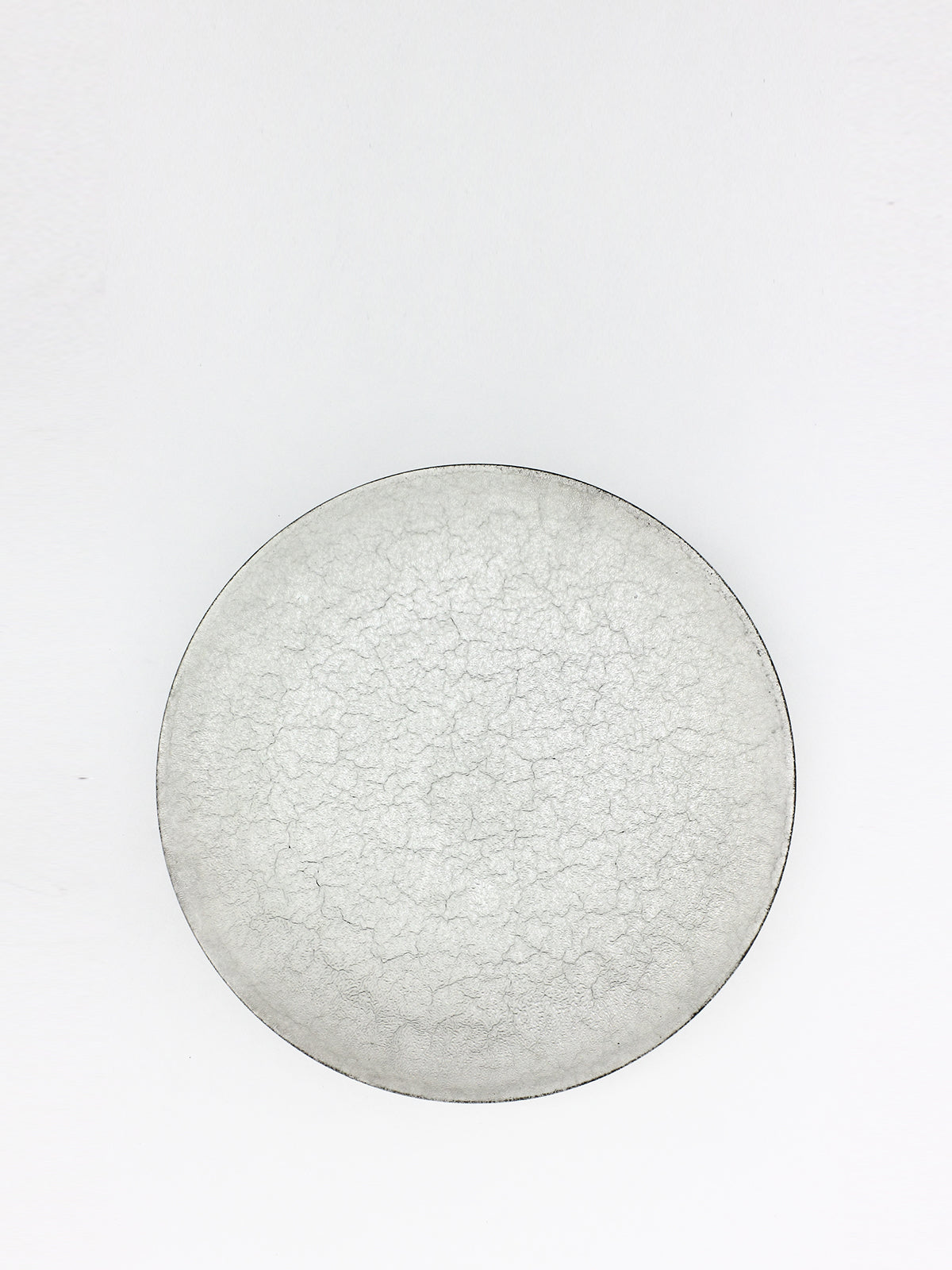 Assiette Argent Noir 8