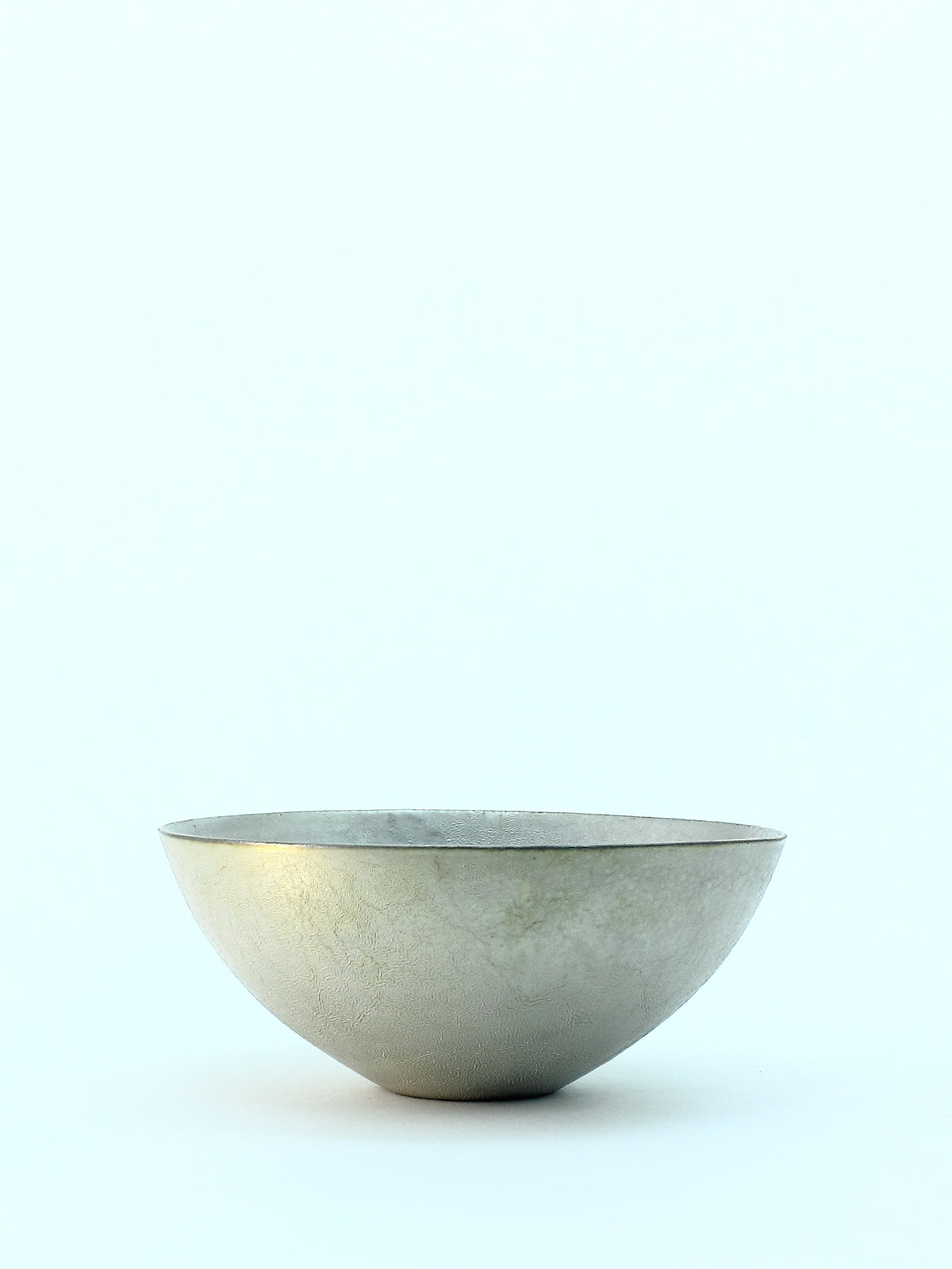 ブラックBowl  L 銀