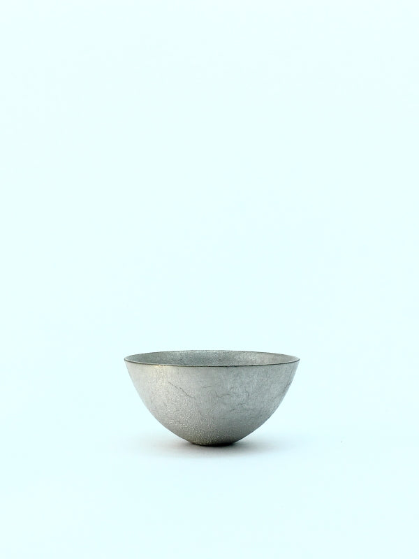 ブラックBowl S とんがり 銀