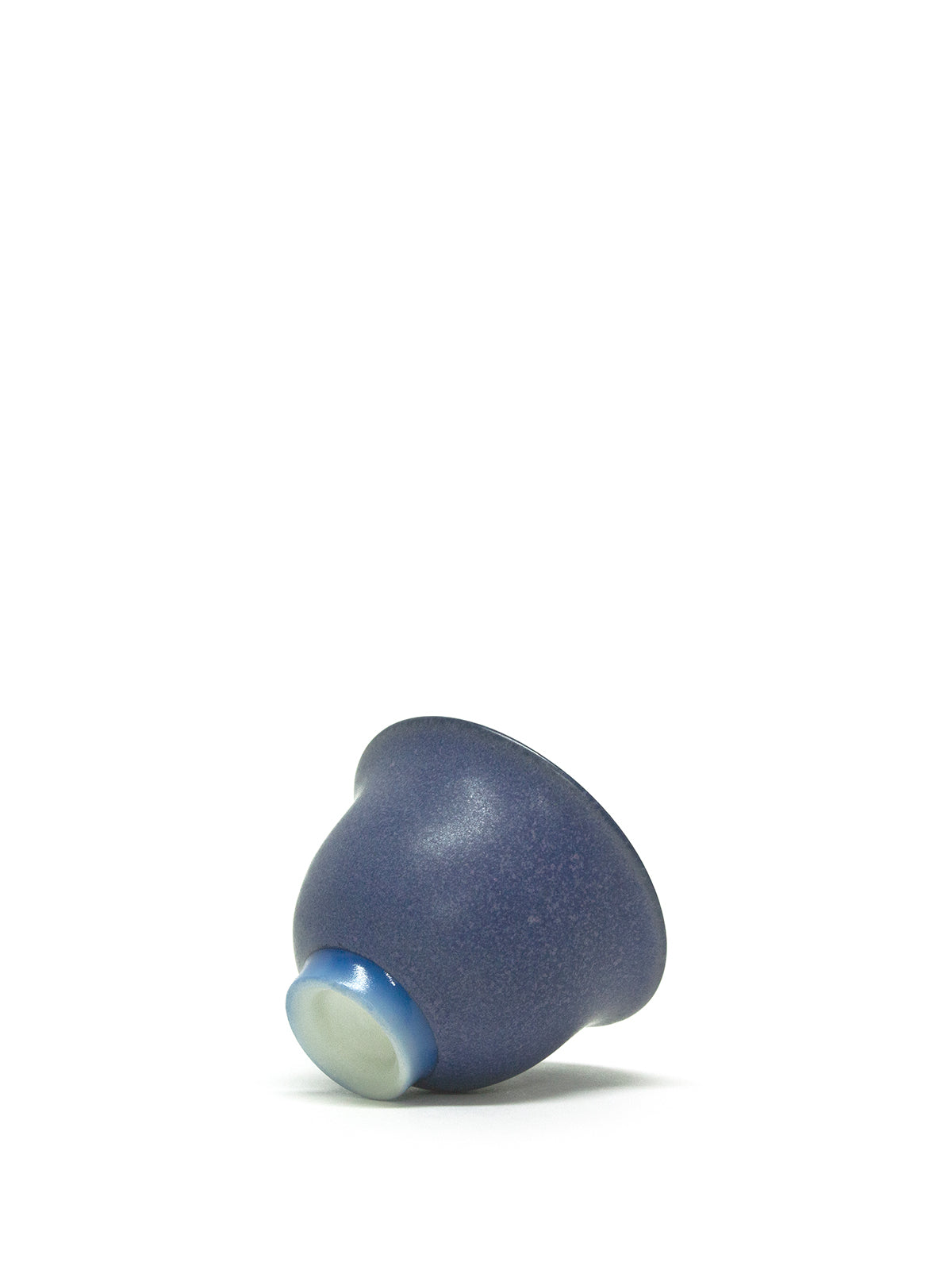Chinese tea cup blue crystal