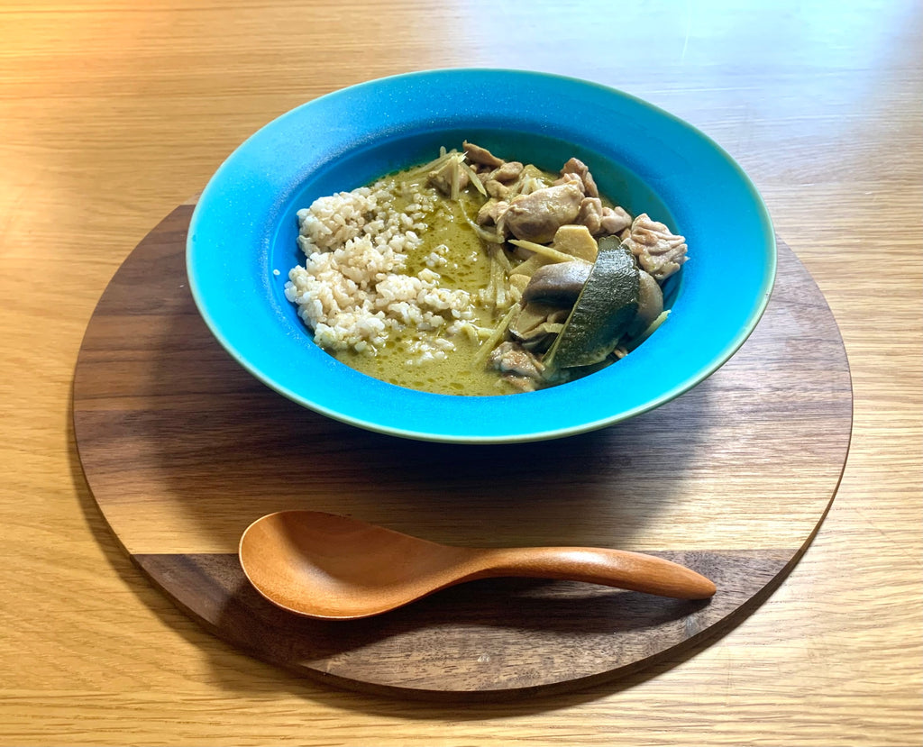 パスタ皿8寸 スターブルー