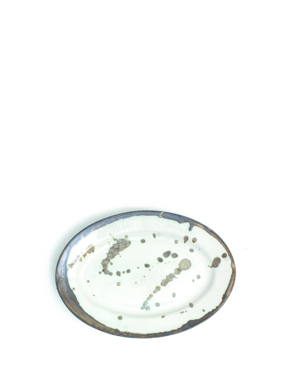 Large oval 26cm Lightful Milk with picture