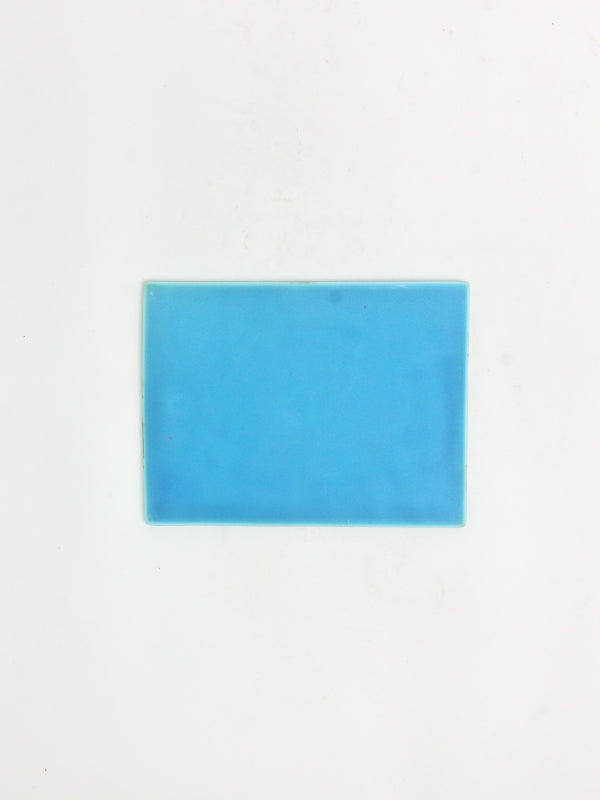 Ceramic plate Star Blue