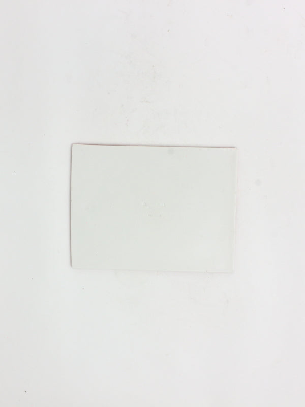 Ceramic plate, rose red