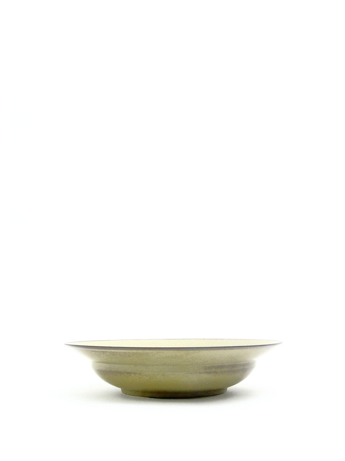 パスタ皿7寸 モスグリーン