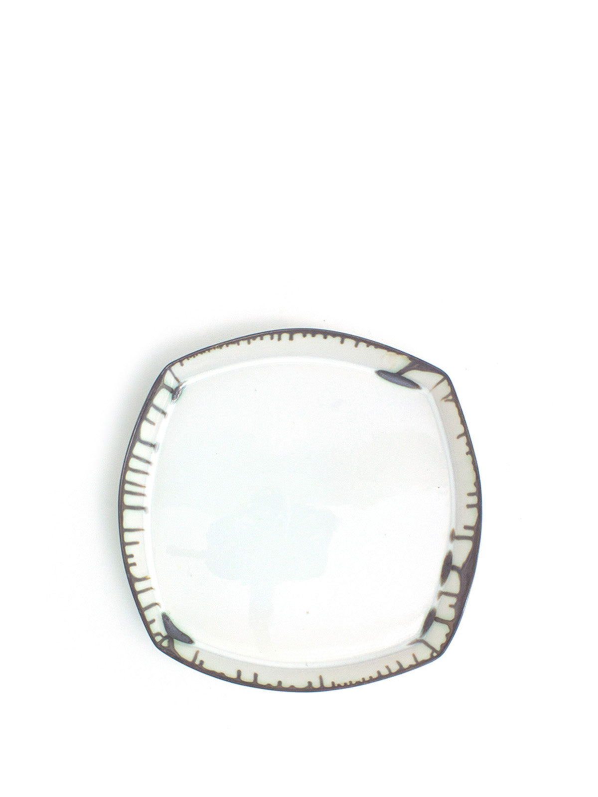 四角皿7寸 ライトフルミルクフィーバー