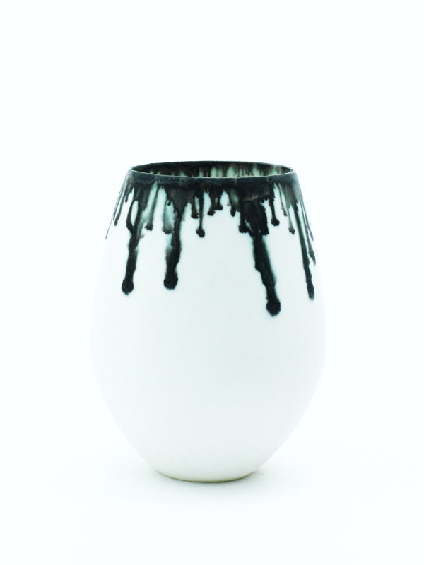 ミルク釉タマゴカップ 華器