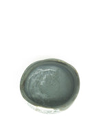 美漸龍黒織部瓷茶盌