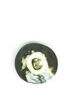 美漸龍黒織部瓷茶盌