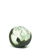 美漸龍黒織部瓷茶盌