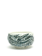 美漸龍水瓷茶盌