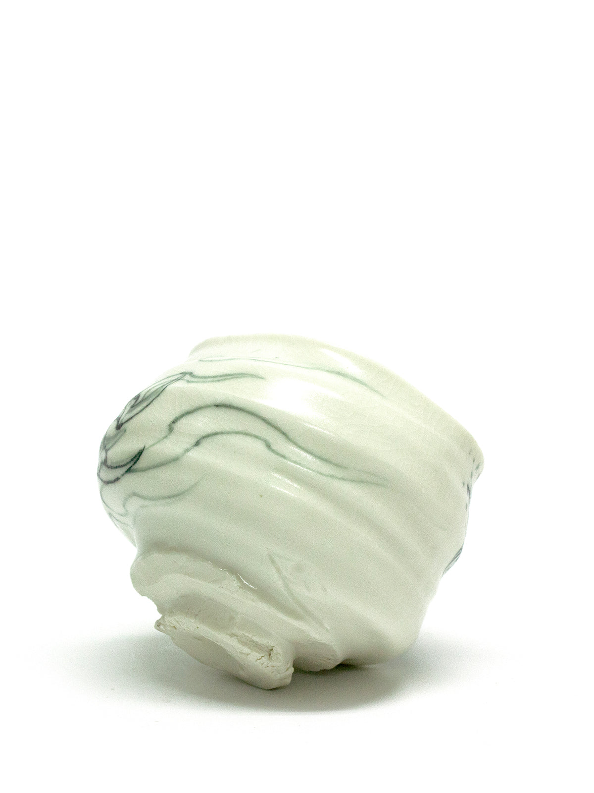 美漸龍水瓷茶盌