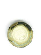 美漸龍黒織部瓷茶盌