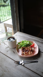 四角皿7寸 サクラ